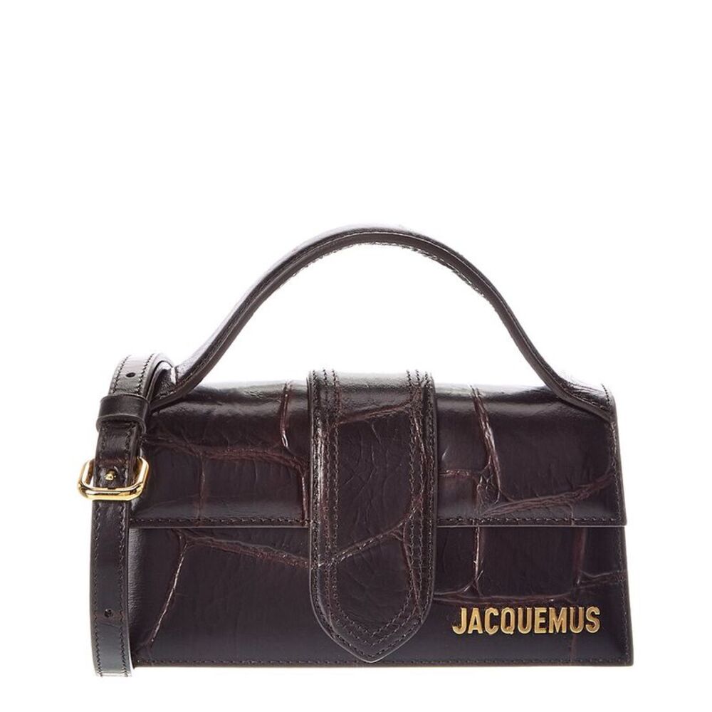 Jacquemus Le Bambino Leather Crossbody, Brown
